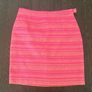 Lilly Pulitzer skirt hot pink size 12 EUC